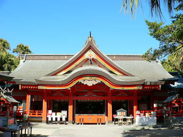 青島神社 拝殿
