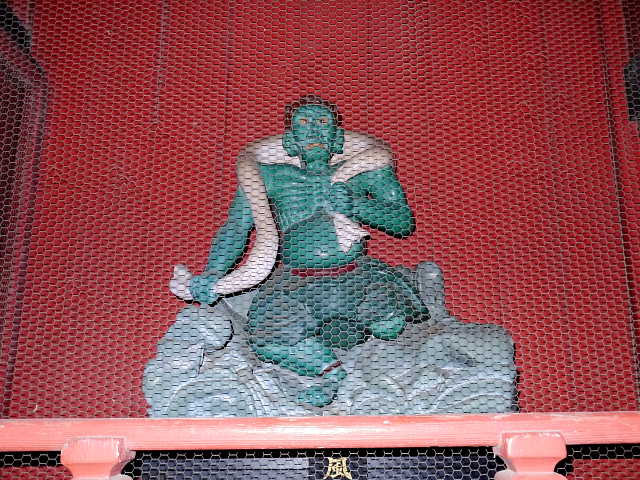 五徳山　水澤寺 風神像