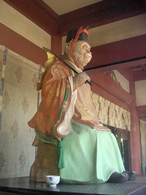 日枝神社 神猿像