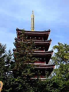 本土寺　五重塔