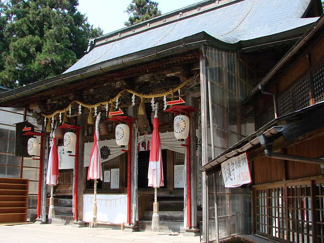 伊佐須美神社 拝殿