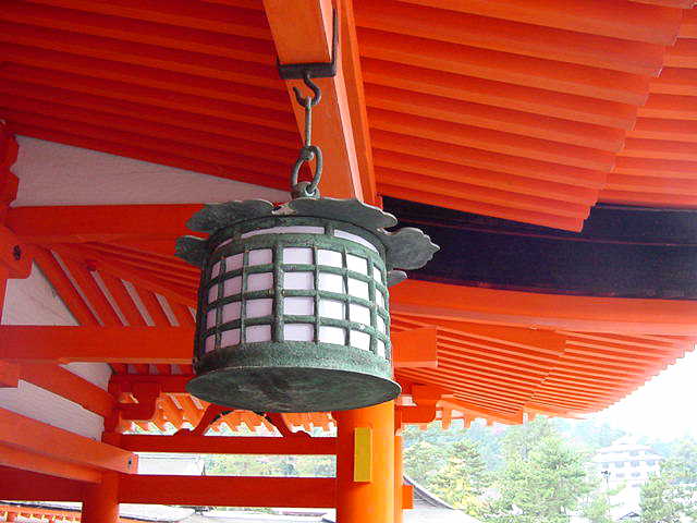 厳島神社 釣り燈籠