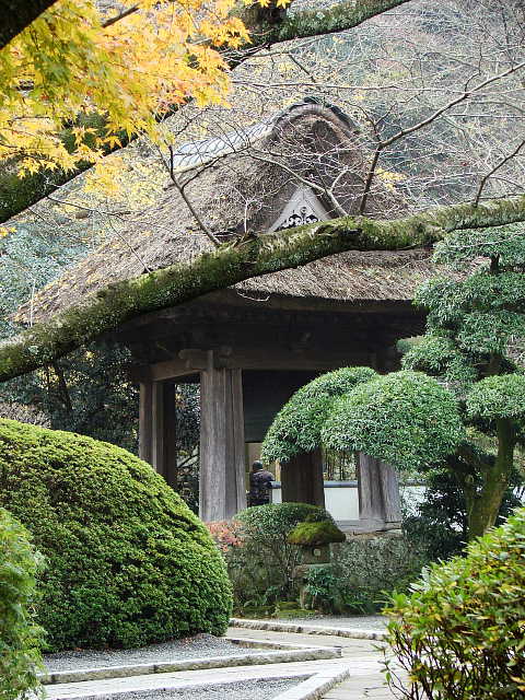 鎌倉 報国寺 鐘楼堂