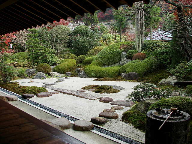鎌倉五山　浄妙寺　喜泉庵の庭　写真