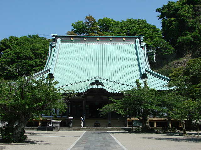 鎌倉　光明寺 大殿（本堂） 写真