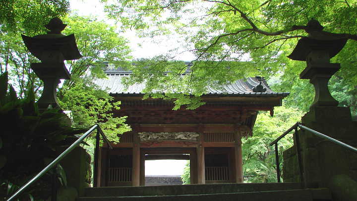 鎌倉　妙本寺　二天門