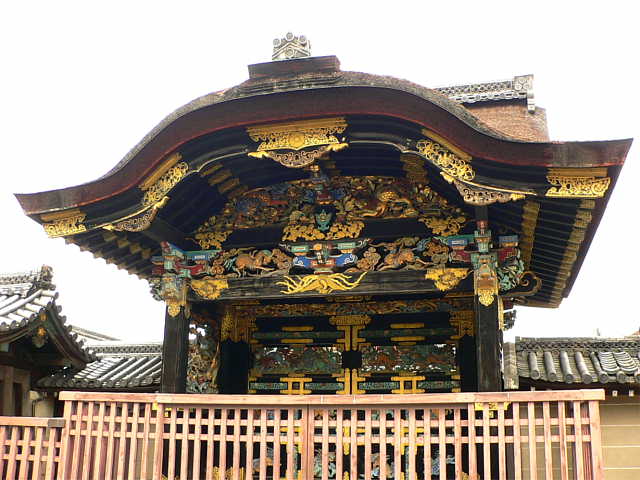 京都　西本願寺 国宝　唐門 写真