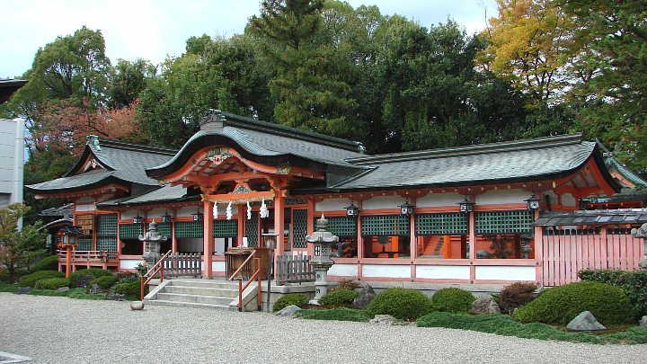 京都　西院春日神社 写真