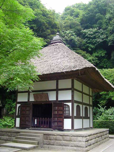 鎌倉　明月院　開山堂　写真