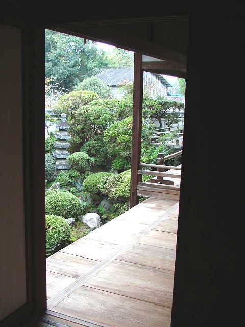 奈良 長岳寺 旧地蔵院庭園 写真