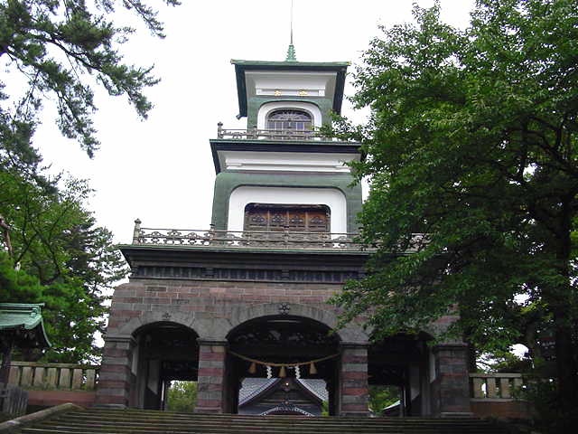 尾山神社 神門