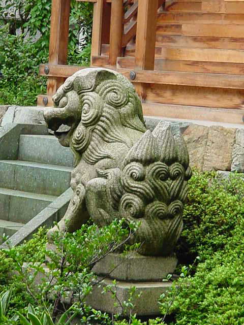 柴田神社 狛犬