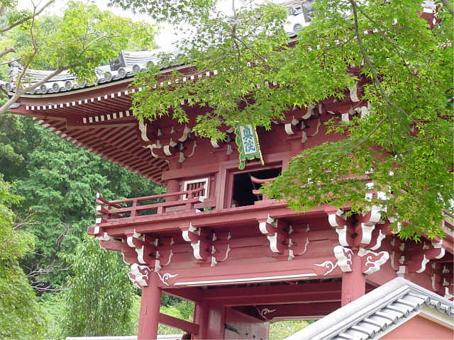 奈良 當麻寺　奥院 楼門 写真