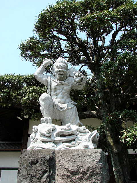 長谷寺　雷神像